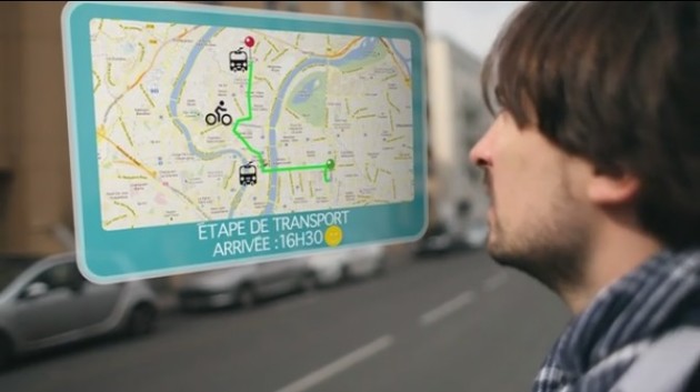 (Optimod's vision for integrated, predictive mobile, multi-modal transport information)